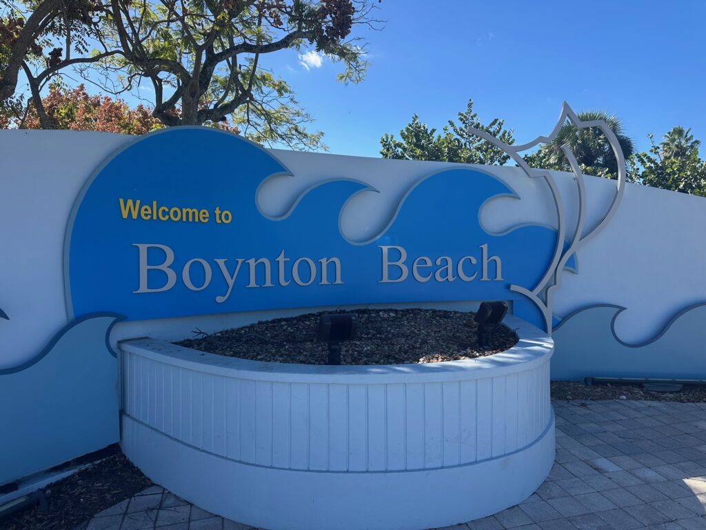 Welcome to Boynton Beach, Florida